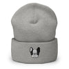 Beanie mit gestickter French Bulldog Stickerei - Paul & Emma Breed Collection