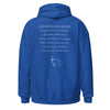 Hoodie mit Life lessons from our dogs Text auf der Rückseite - Paul & Emma Philosophy Collection