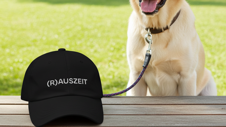 (R)AUSZEIT Baseball Cap – Bestickte Mütze