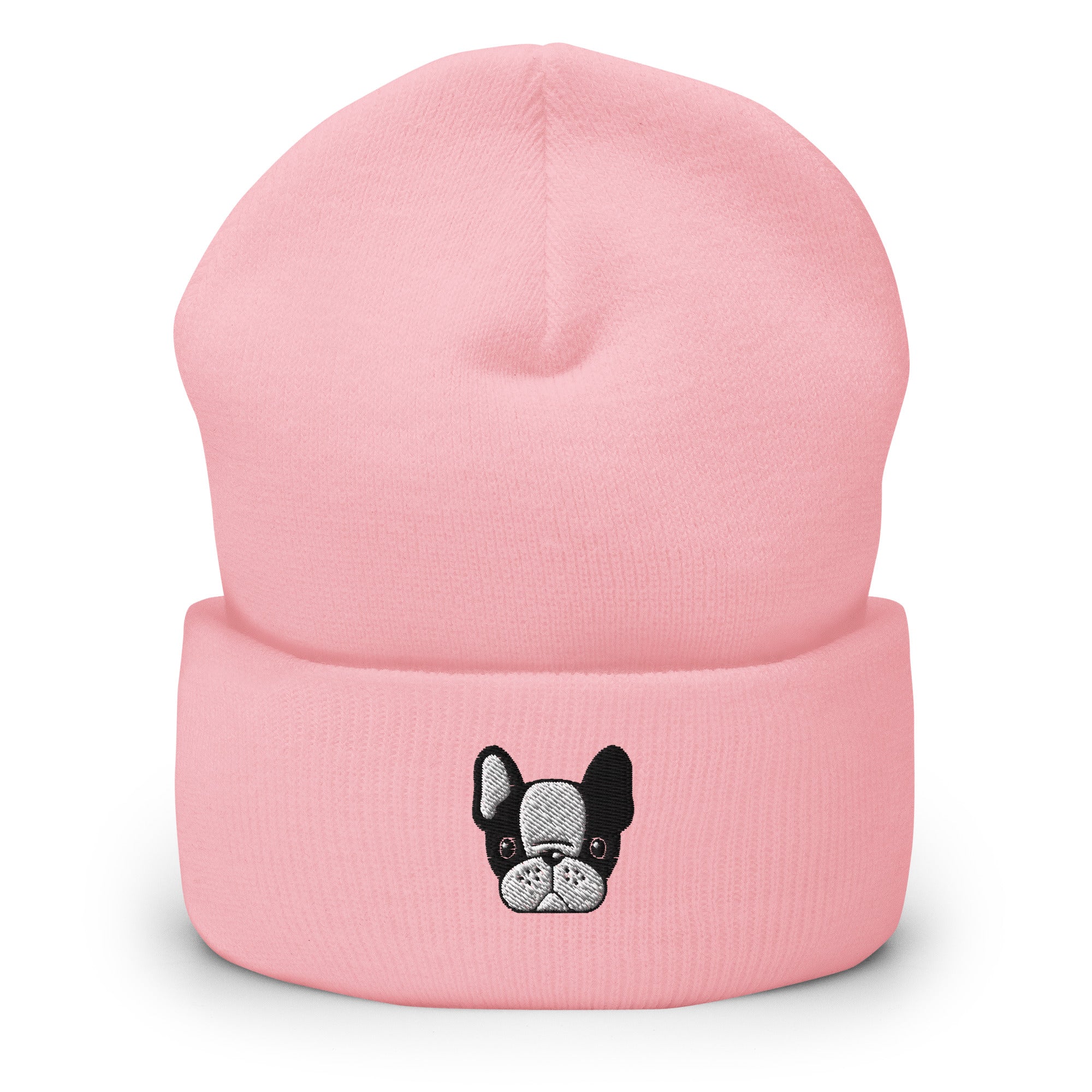  Beanie mit gestickter French Bulldog Stickerei - Paul & Emma Breed Collection