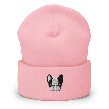  Beanie mit gestickter French Bulldog Stickerei - Paul & Emma Breed Collection