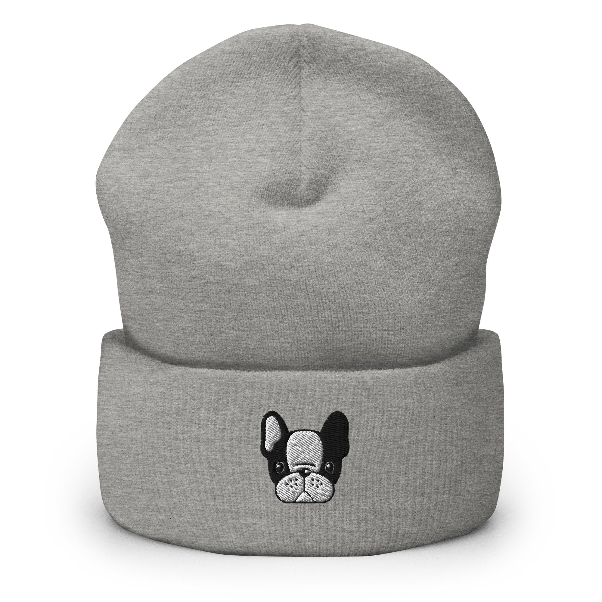  Beanie mit gestickter French Bulldog Stickerei - Paul & Emma Breed Collection