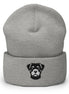 Beanie mit gesticktem Rottweiler-Kopf - Paul & Emma Breed Collection