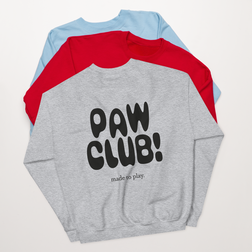 PAW CLUB! –  Unisex Sweater