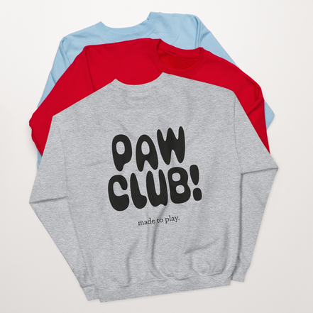 PAW CLUB! –  Unisex Sweater