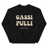  Sweatshirt mit GASSI PULLI Statement Back-Print in Beige - Paul & Emma
