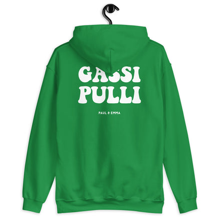 Hoodie mit Gassi Pulli Print auf dem Rücken - Paul Emma Kapuzenpullover für Hundebesitzer