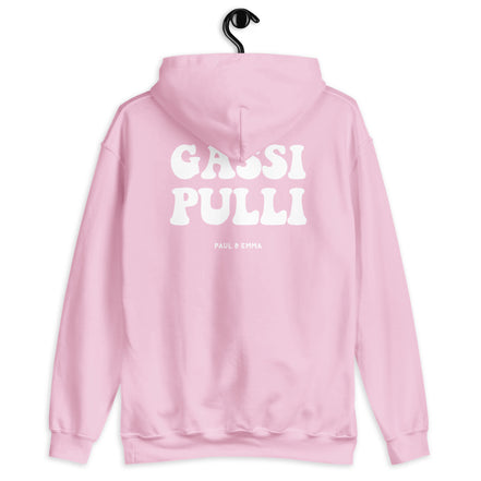 Hoodie mit Gassi Pulli Print auf dem Rücken - Paul Emma Kapuzenpullover für Hundebesitzer