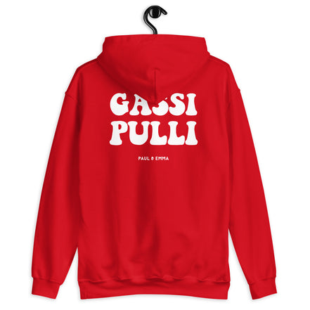 Hoodie mit Gassi Pulli Print auf dem Rücken - Paul Emma Kapuzenpullover für Hundebesitzer