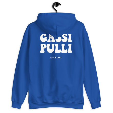 Hoodie mit Gassi Pulli Print auf dem Rücken - Paul Emma Kapuzenpullover für Hundebesitzer